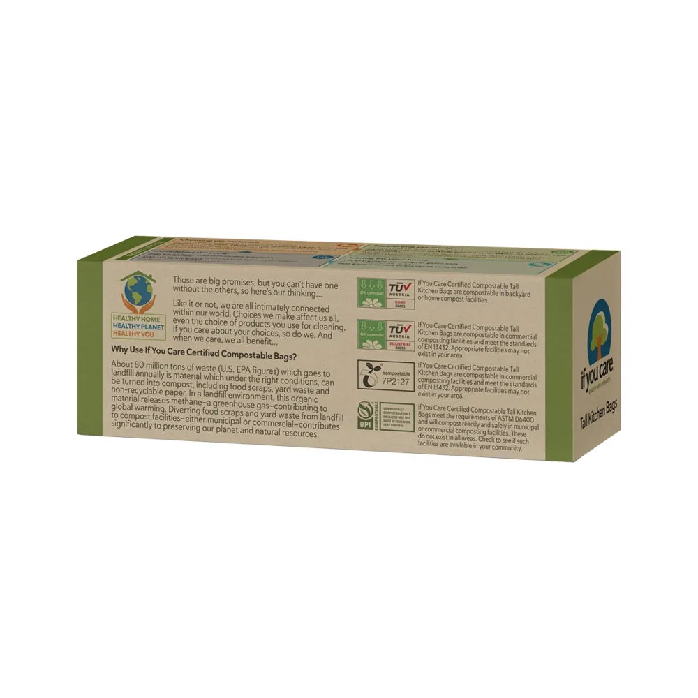 If You Care | 13 Gallon (49.1l) Compostable Tall Kitchen Bags