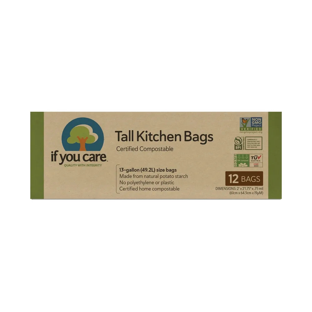 If You Care | 13 Gallon (49.1l) Compostable Tall Kitchen Bags
