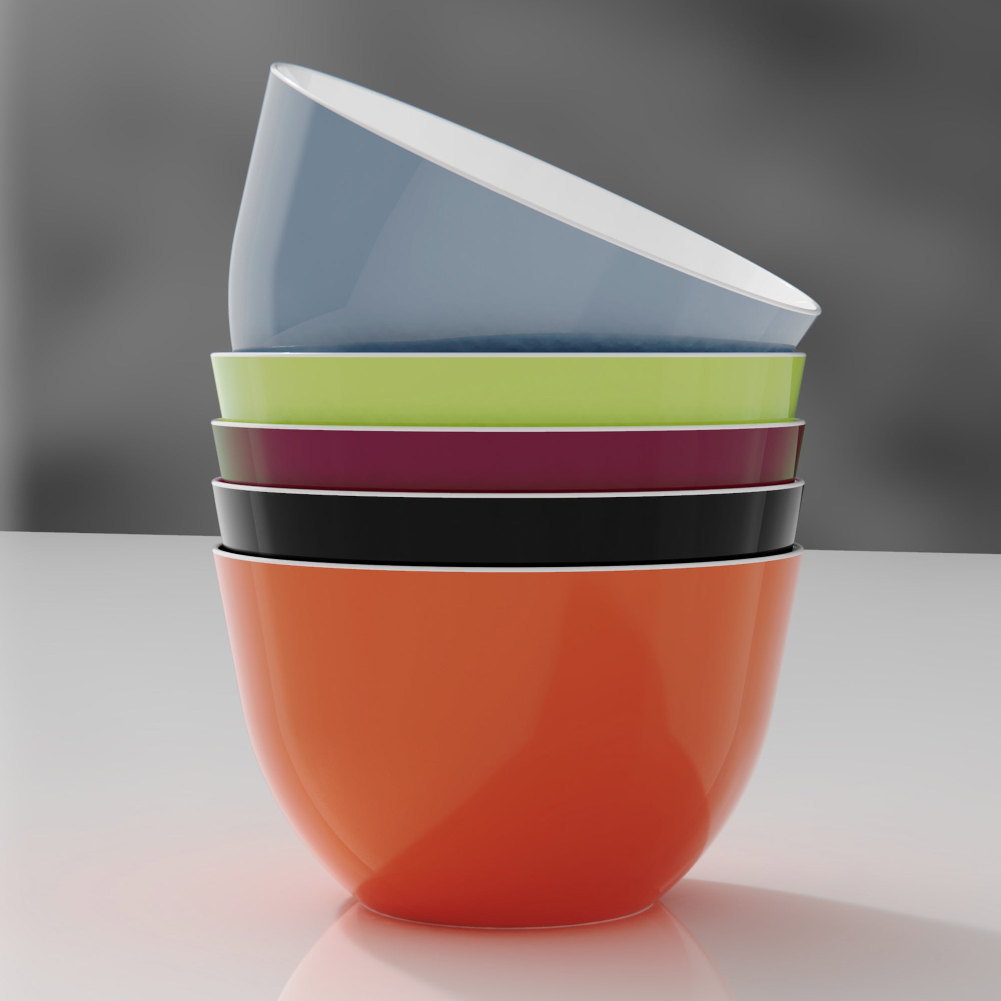 Trebonn Pile 28cm Stackable Bowl - Green