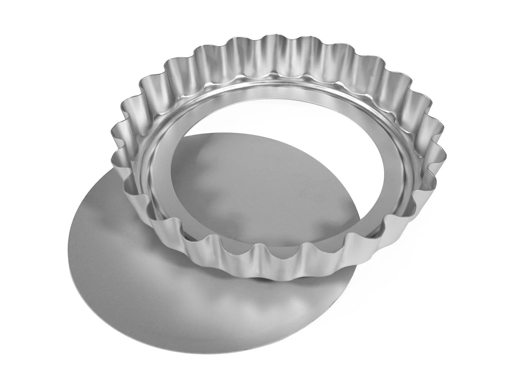 Silverwood 8In Deep Fluted Flan, Loose Base