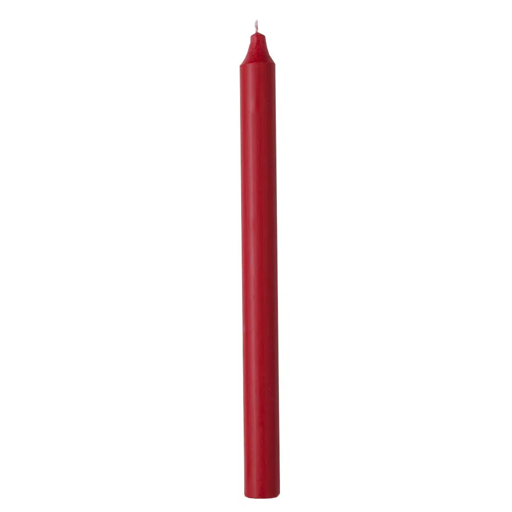 Cidex Rustic 2.2 X 29cm Candle - Red