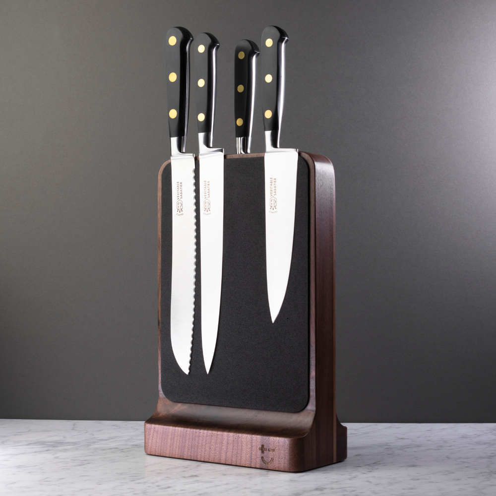 Bisbell Magnabloc Soft Touch Knife Block - Walnut