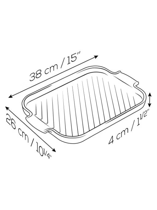 Peugeot BBQ Grill To Table Griddle 38cm