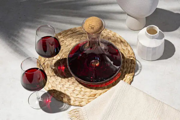 Vacu Vin Wine Decanter - Crystal Glass