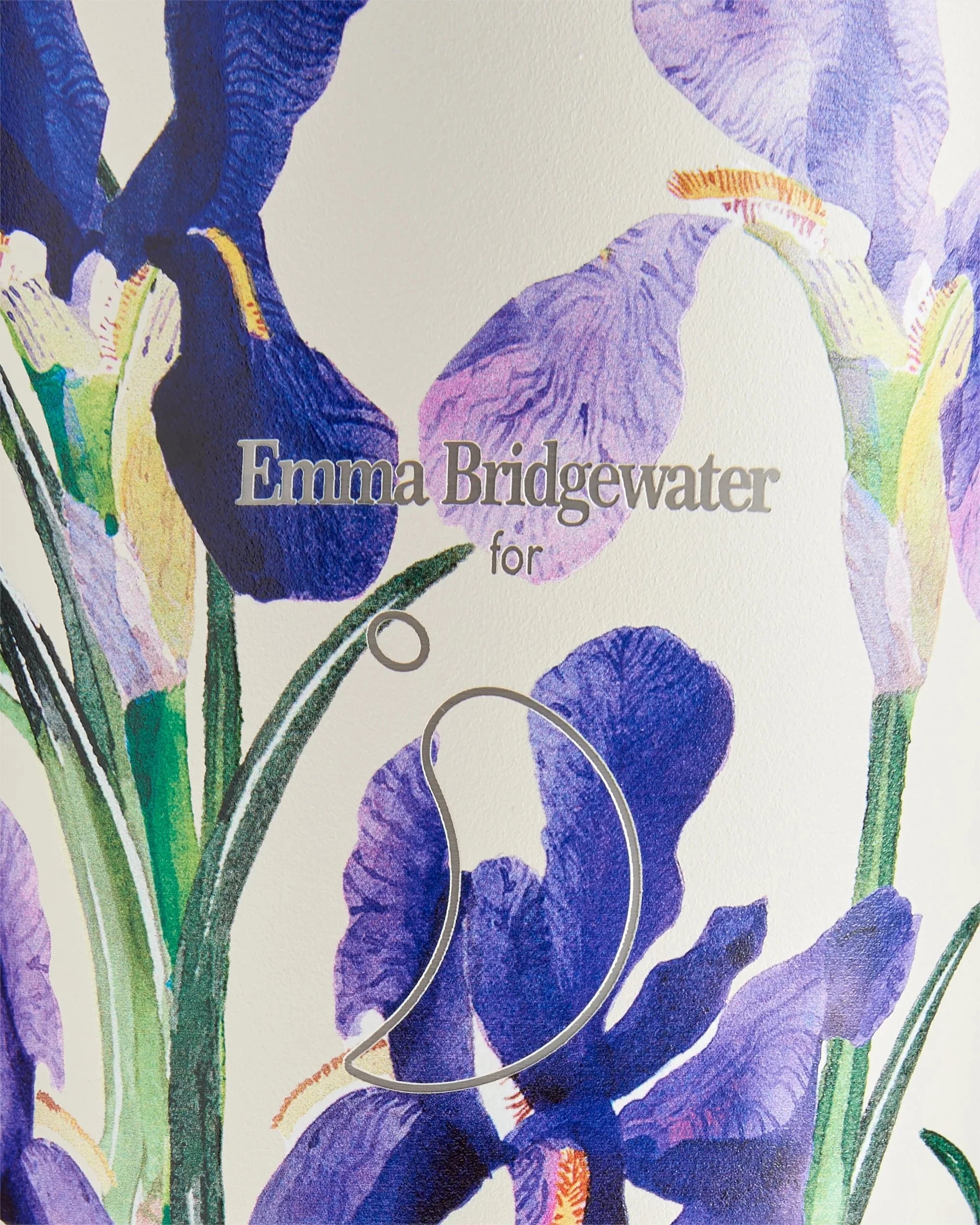 Chilly's Emma Bridgewater, Bottle, 500ml, Blue Iris