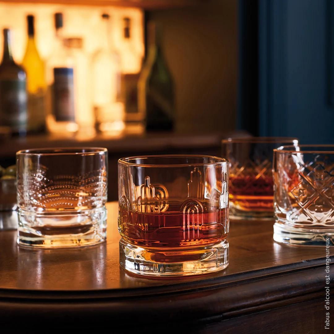 La Rochere Dandy Whiskey Tumblers - Set of 4