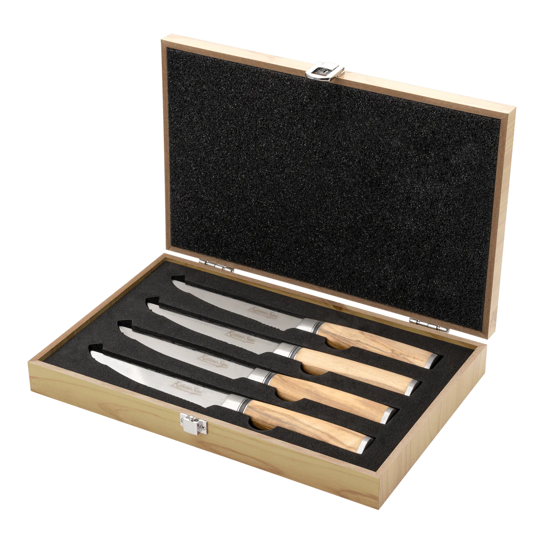 Katana Saya 4pc Steak Knife Set