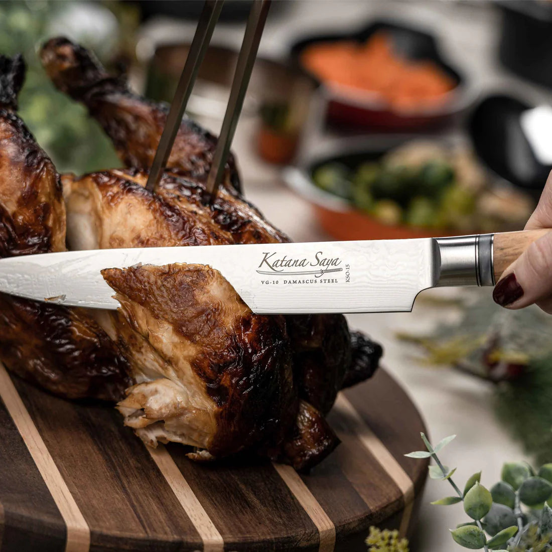 Katana Saya 2pc Carving Set