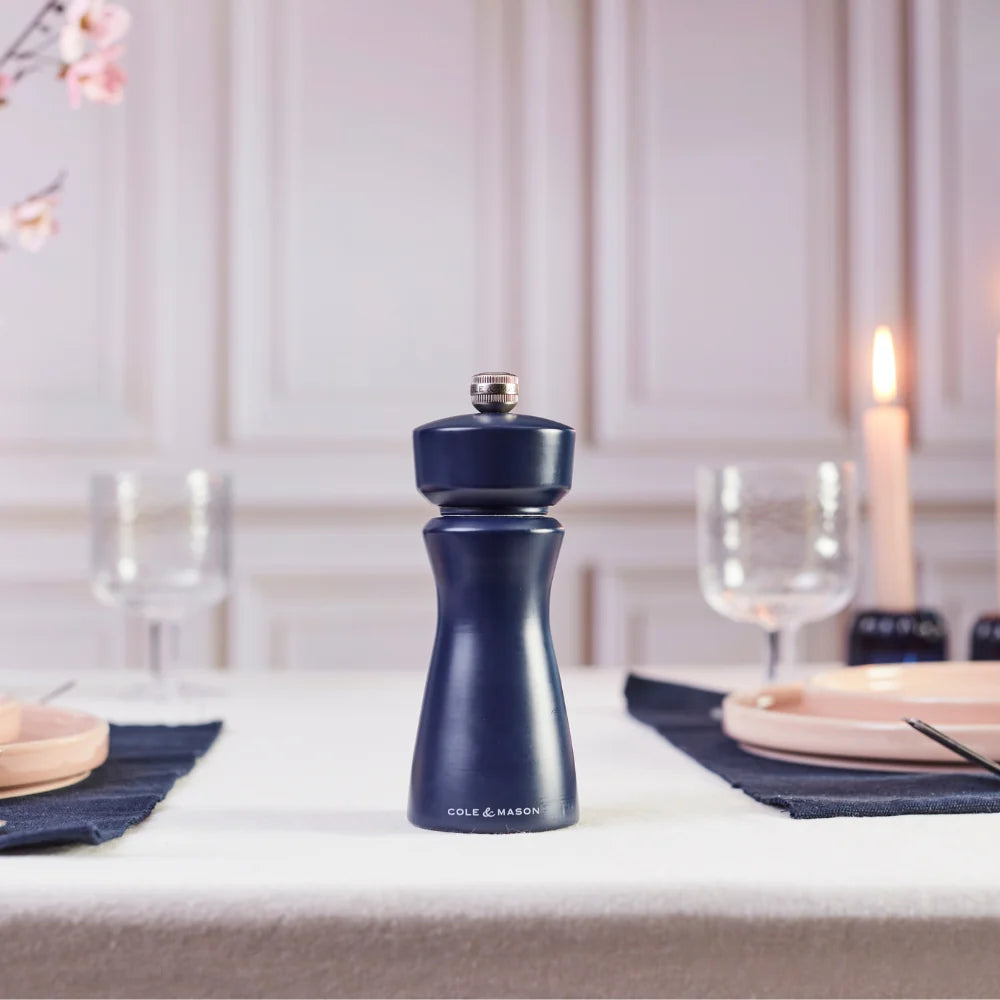 Cole & Mason Kenton 15cm (6in) Persian Blue | Salt or Pepper Mill