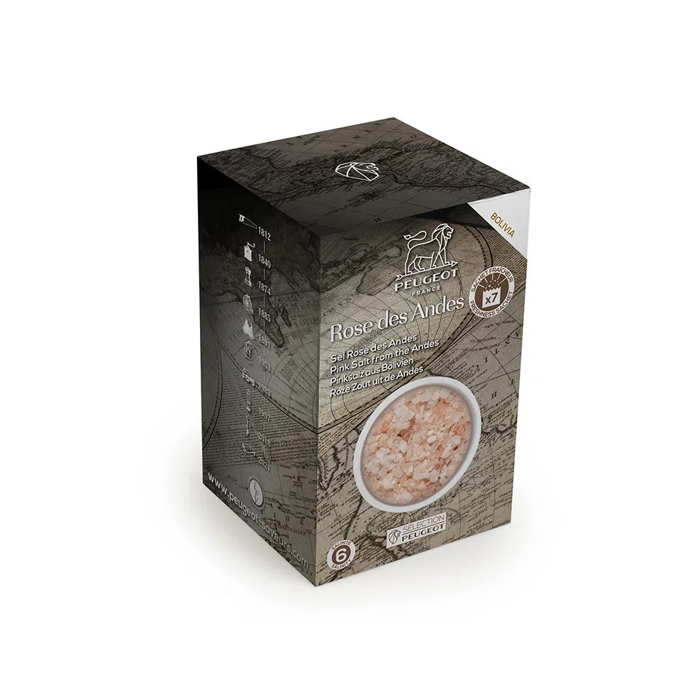 Peugeot Pink Salt from the Andes 7 sachets