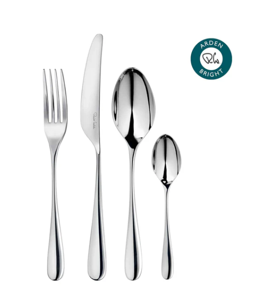 Robert Welch Arden Bright Cutlery Set, 24 Piece For 6 People