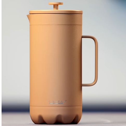 SCANPAN To Go French Press Coffee Maker 1.0L - Tan