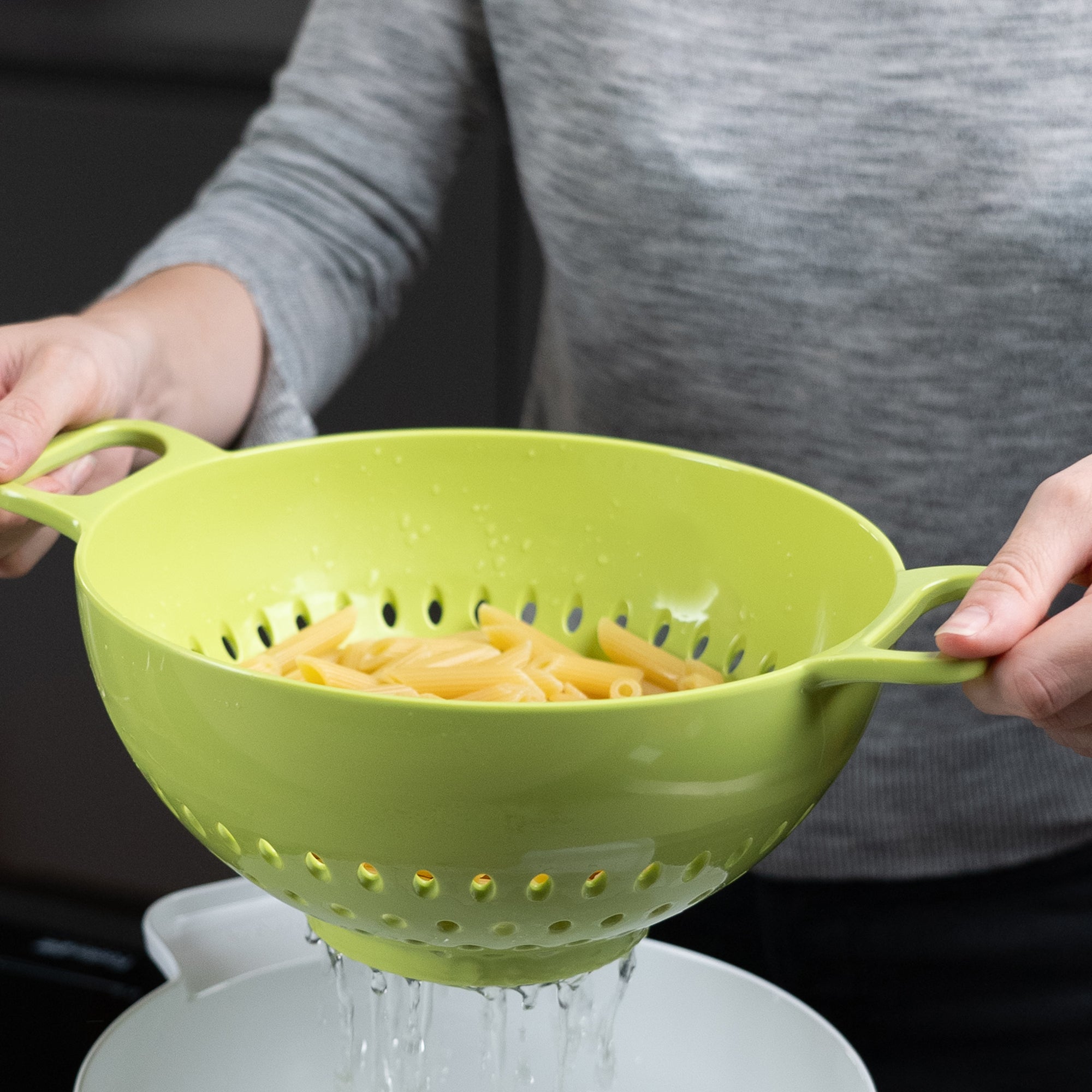 Trebonn Helm Large Colander - Green