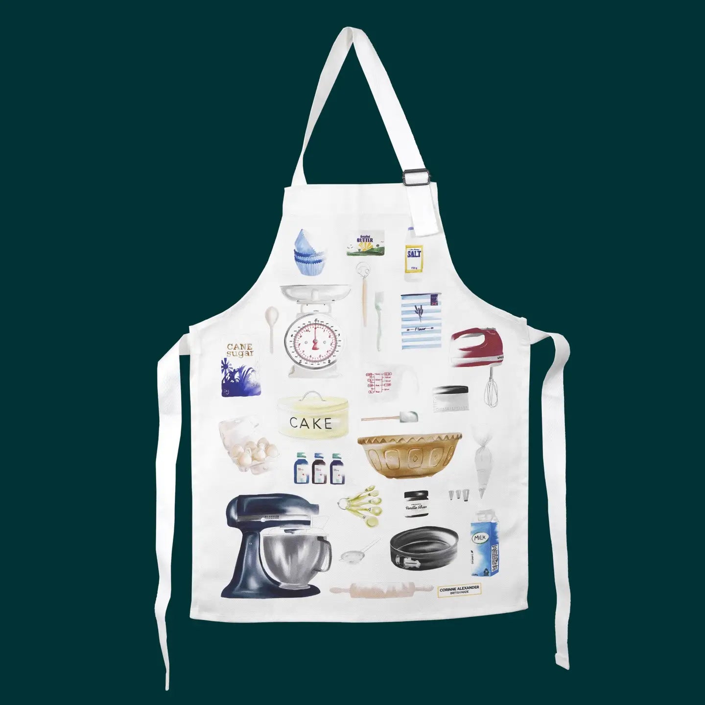 Children's Baking Apron - British Made - 100% Cotton