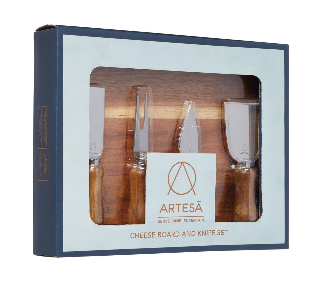 Acacia Cheese Board Serving Set - Simmer and Slice