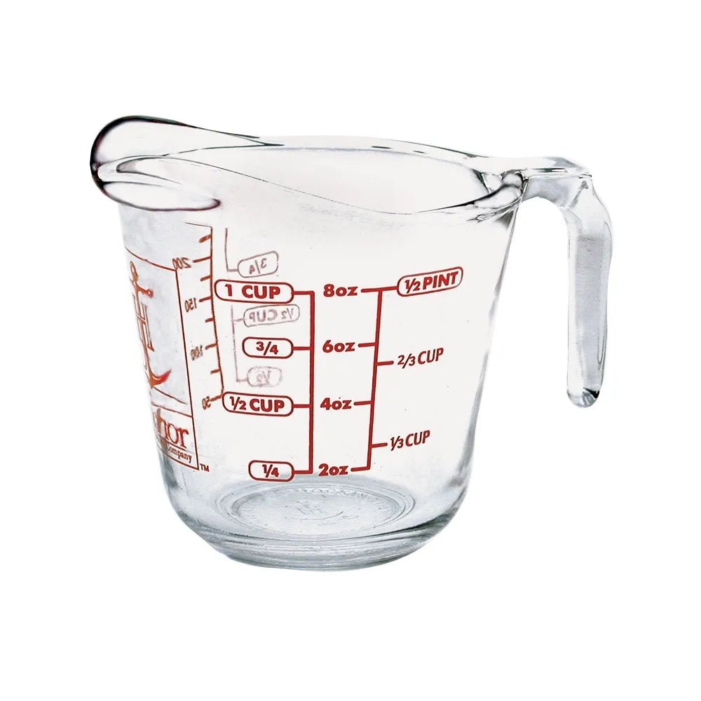 Anchor Hocking 250ml Glass Measuring Jug - Simmer and Slice