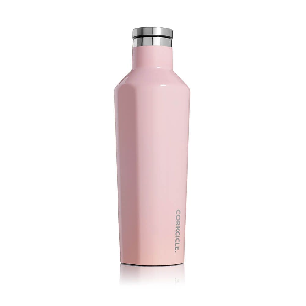 Corkcicle - Canteen Gloss Rose Quartz