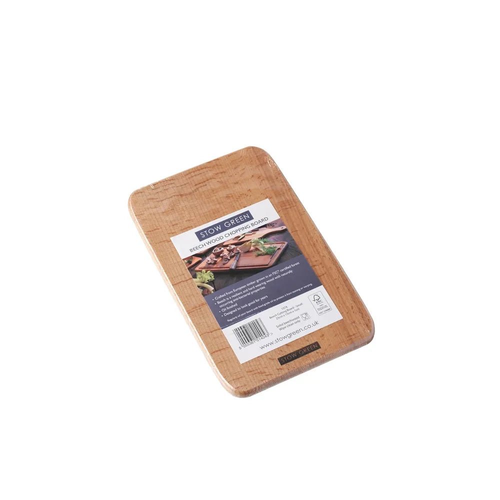 Beechwood Chopping Board Small 23 X 15 X 1Cm - Simmer and Slice