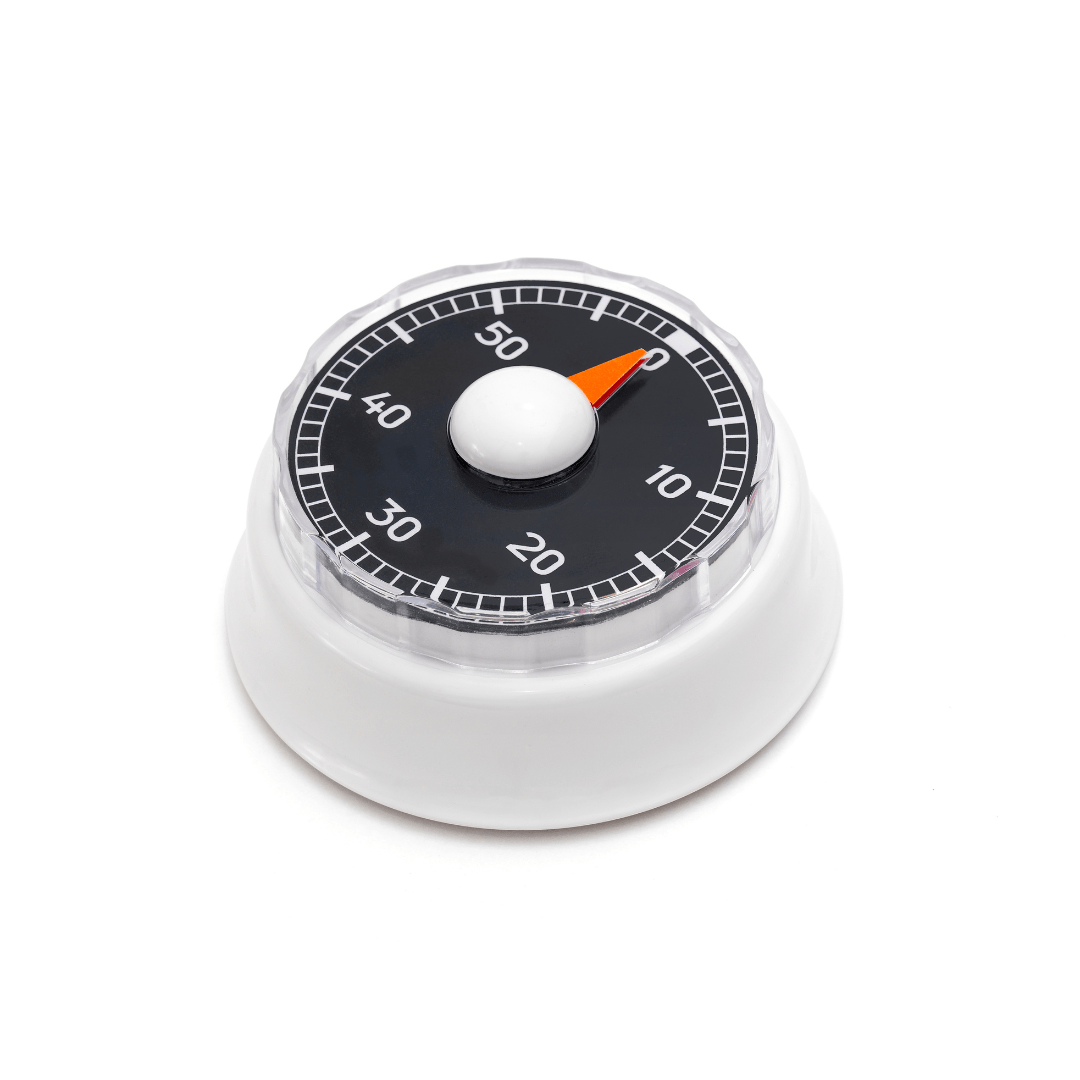 Bengt Ek Design Timer - White & Black - Simmer and Slice