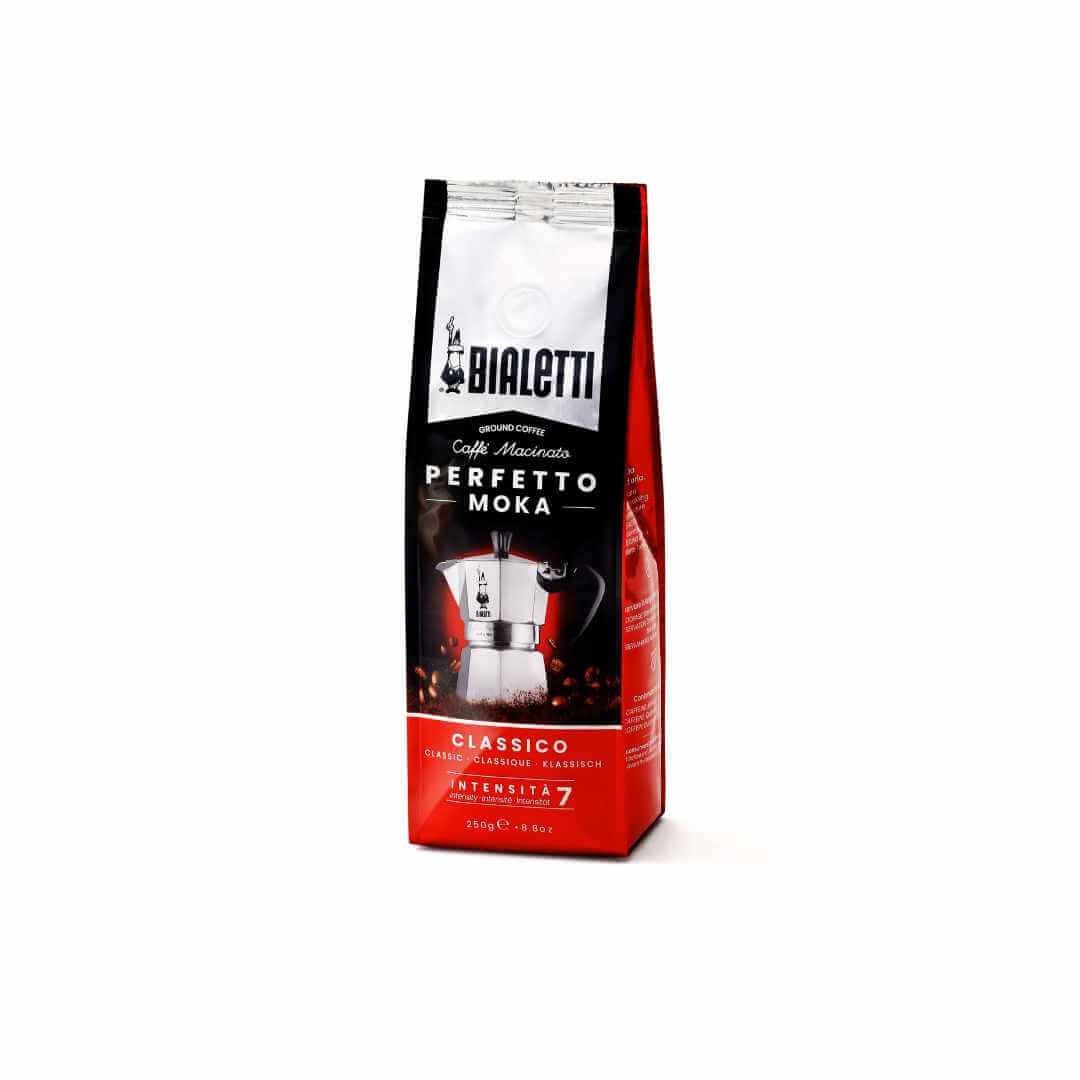 Bialetti - Perfetto Moka Ground Coffee: Decaf - Simmer and Slice