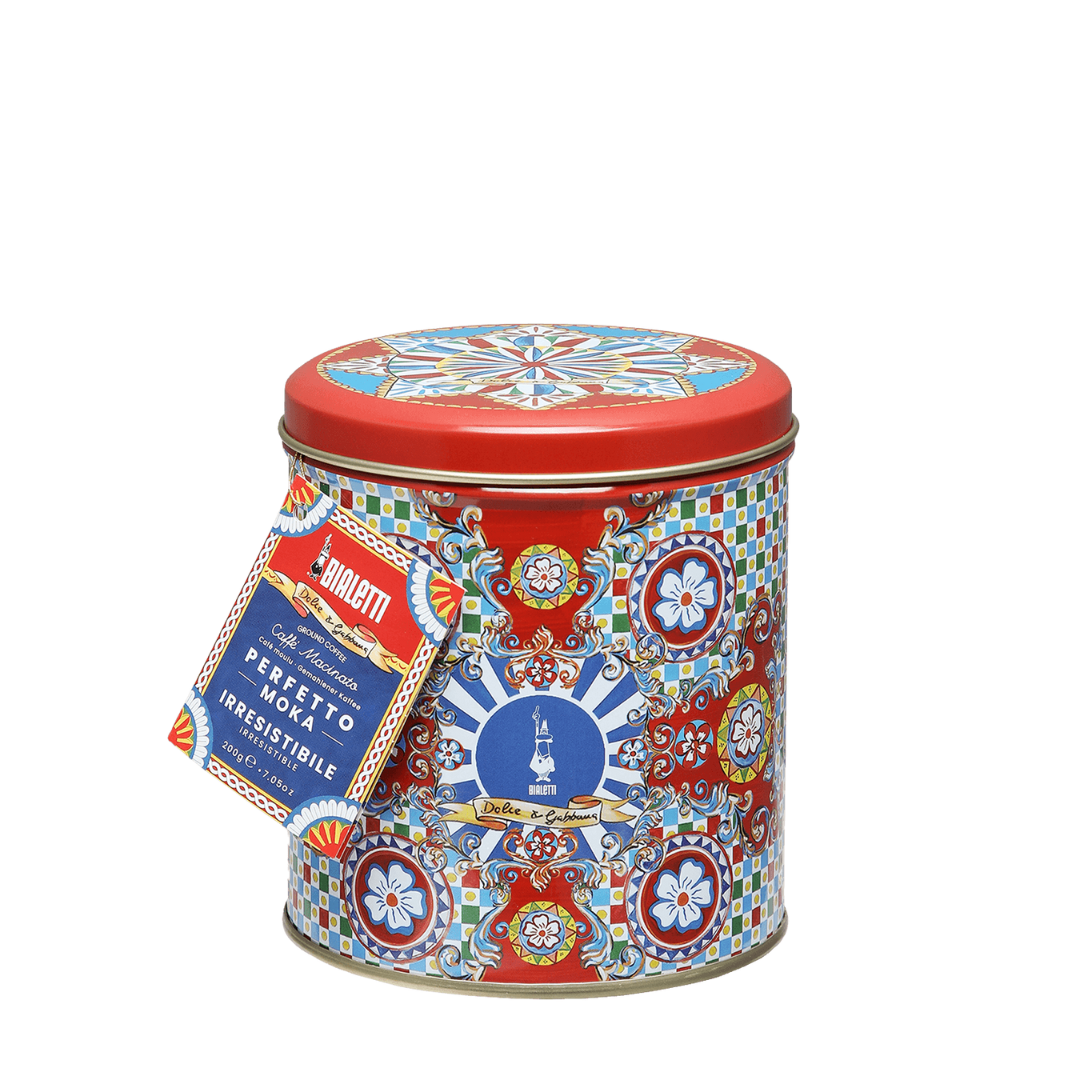 Bialetti x Dolce&Gabbana Irresistibile Ground Coffee 250g Collector's Tin - Simmer and Slice