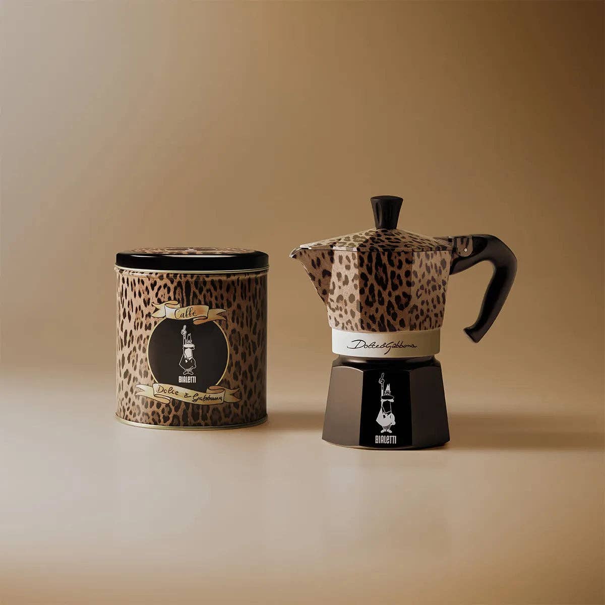 Bialetti x Dolce&Gabbana Leopardo Ground Coffee 250g Collector's Tin - Simmer and Slice
