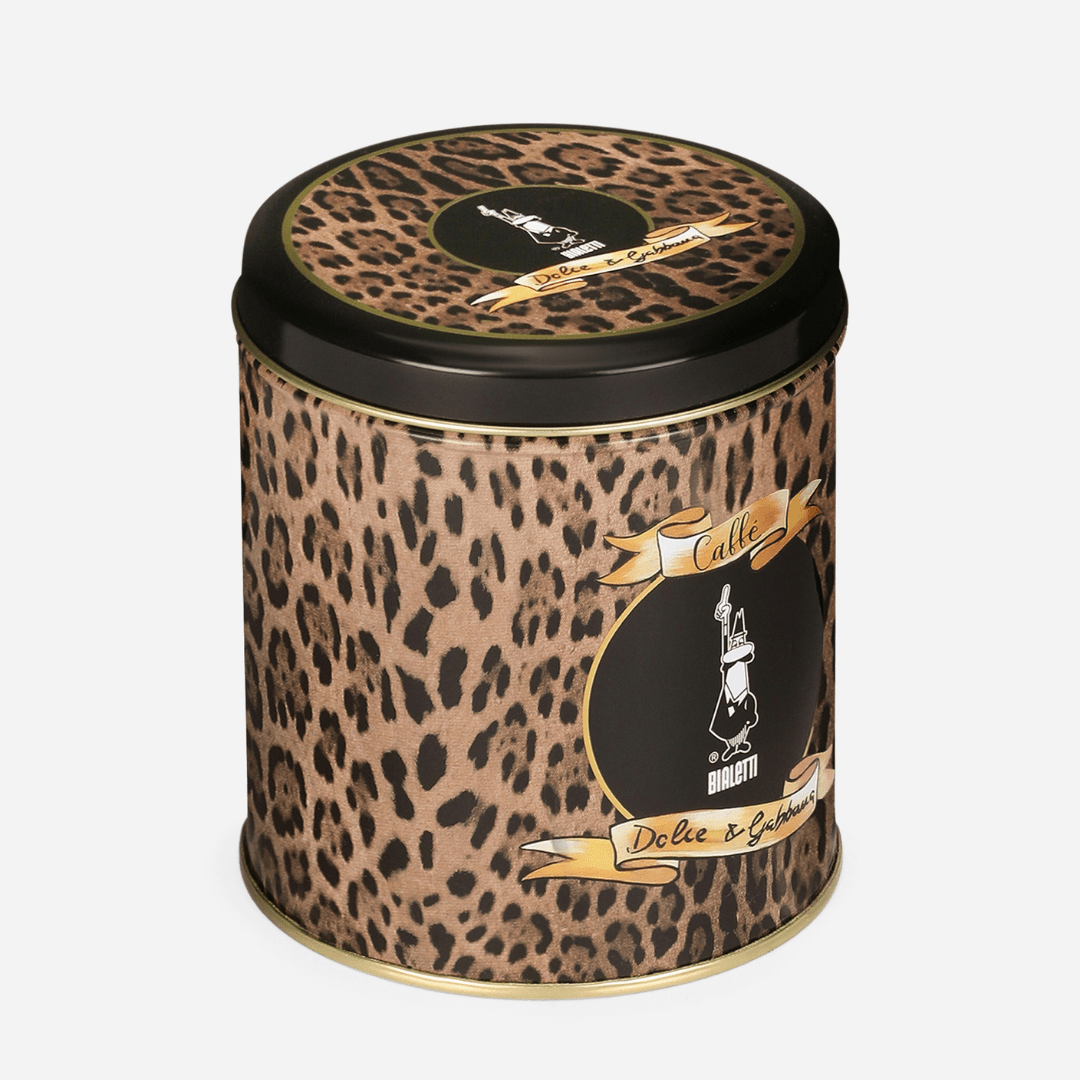 Bialetti x Dolce&Gabbana Leopardo Ground Coffee 250g Collector's Tin - Simmer and Slice