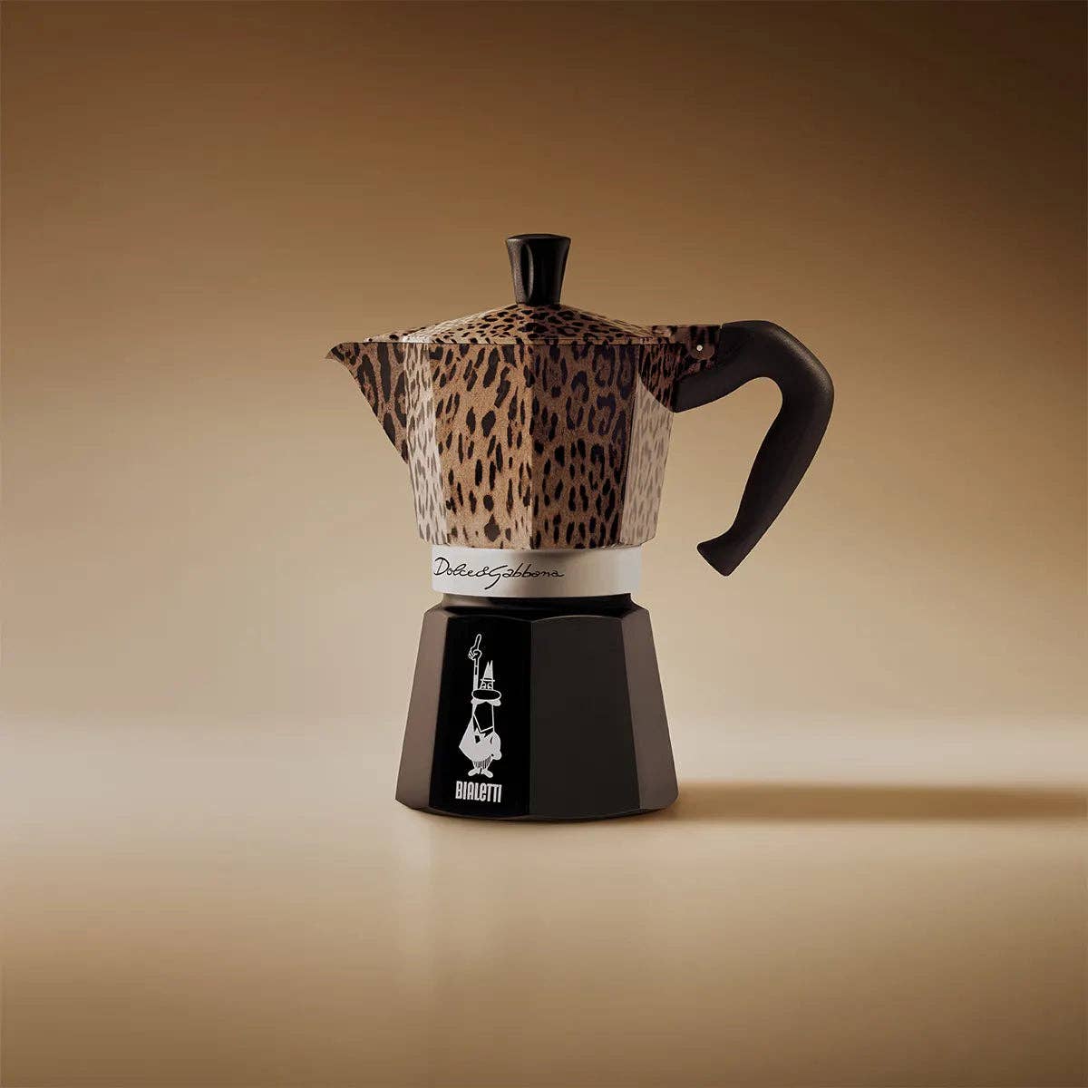 Bialetti x Dolce&Gabbana Leopardo Moka Express Stovetop Coffee Maker 3 Cup - Simmer and Slice