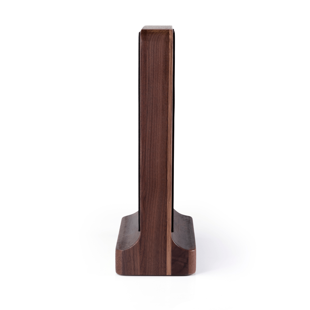 Bisbell Magnabloc Soft Touch Knife Block - Walnut - Simmer and Slice