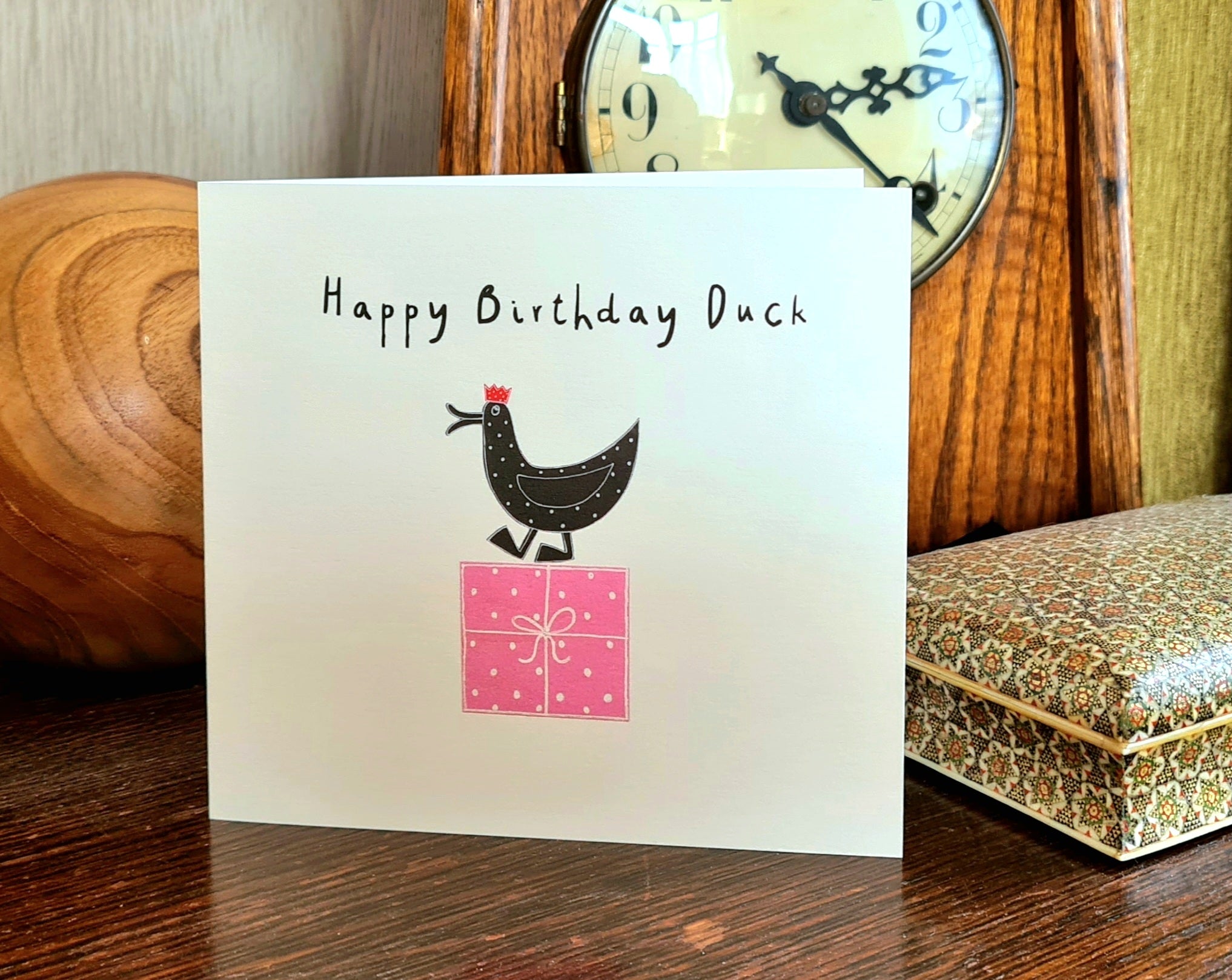 Moorland Ay Up It's Your Birthday Card (Pink Card )
