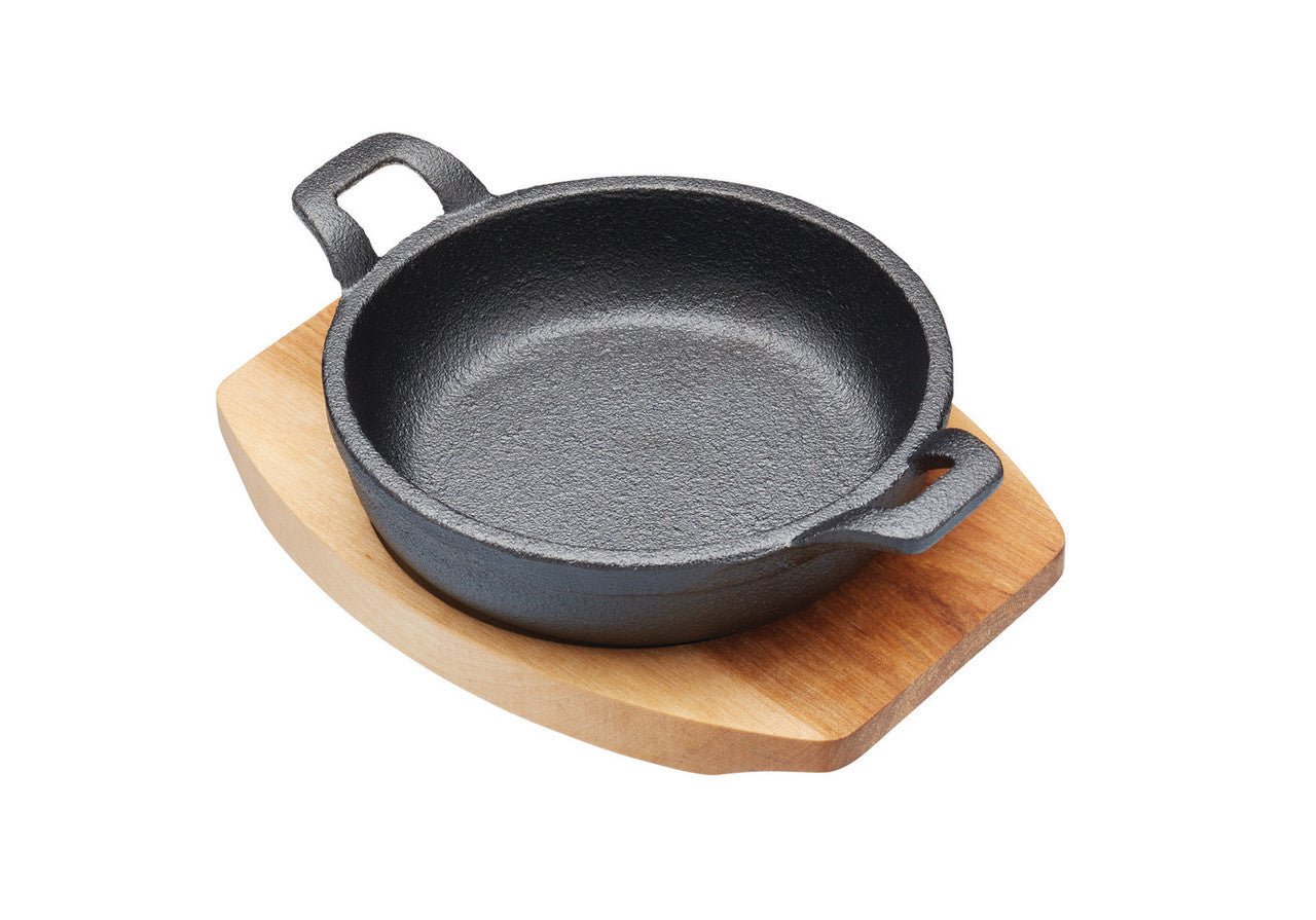 Cast Iron Mini Gratin Dish 16 x 22cm - Simmer and Slice