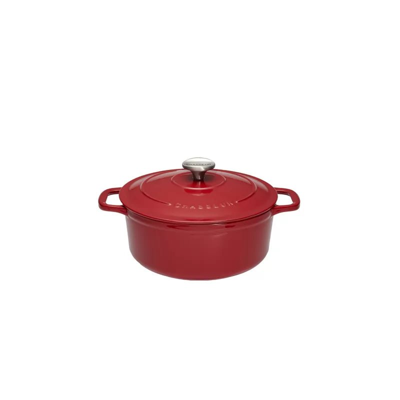 Chasseur 12cm Round Casserole - Chilli Red - Simmer and Slice