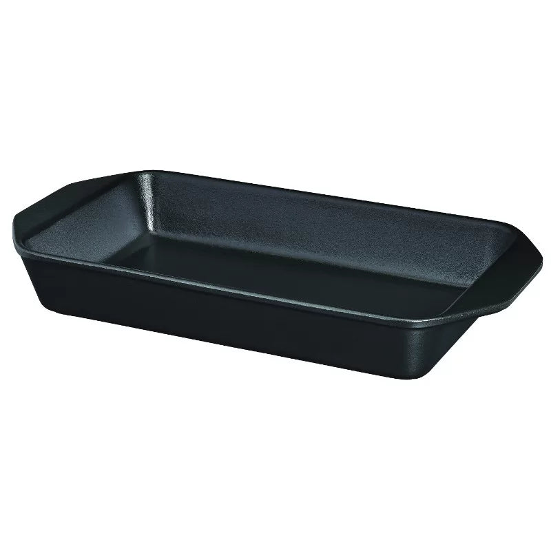 Chasseur 28cm Rectangular Dish Matt - Black - Simmer and Slice