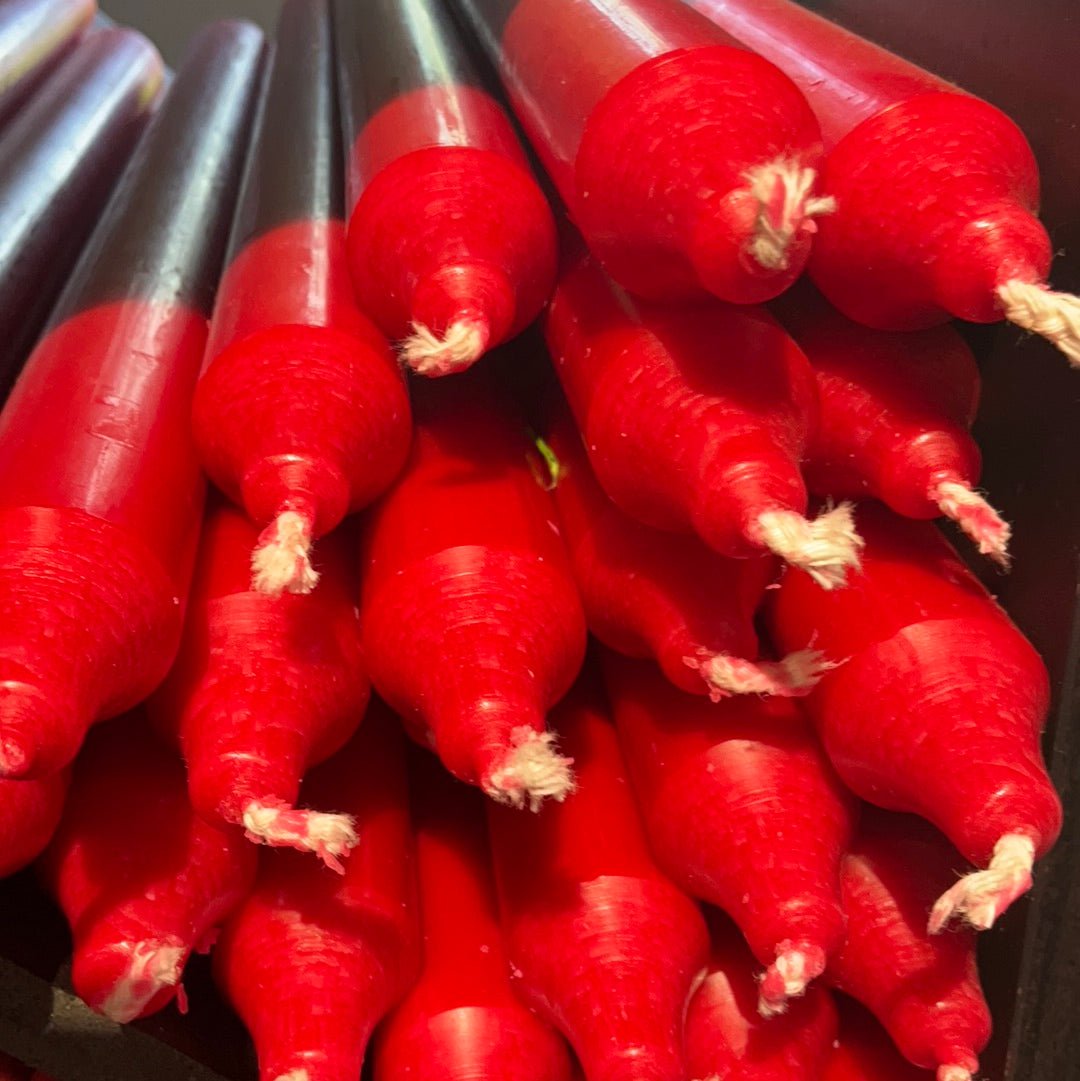 Cidex Rustic 2.2 X 29cm Candle - Red - Simmer and Slice