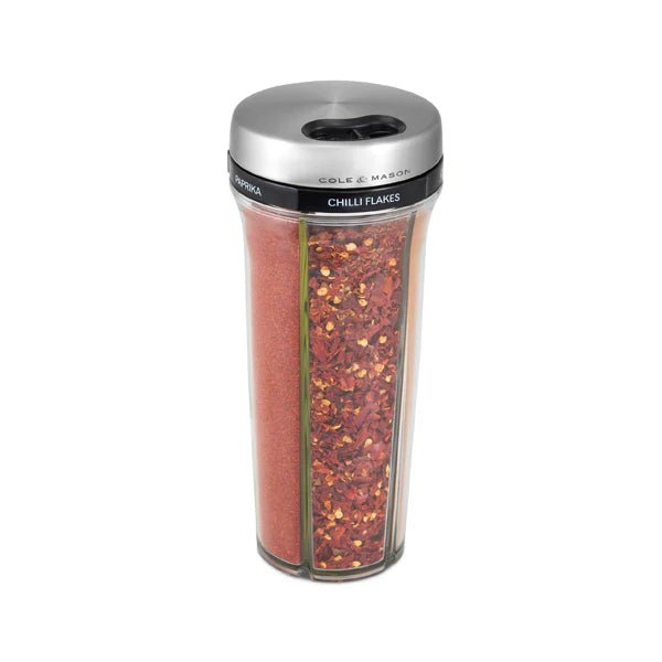 Cole & Mason Saunderton Spice Shaker - Filled Spices - Simmer and Slice