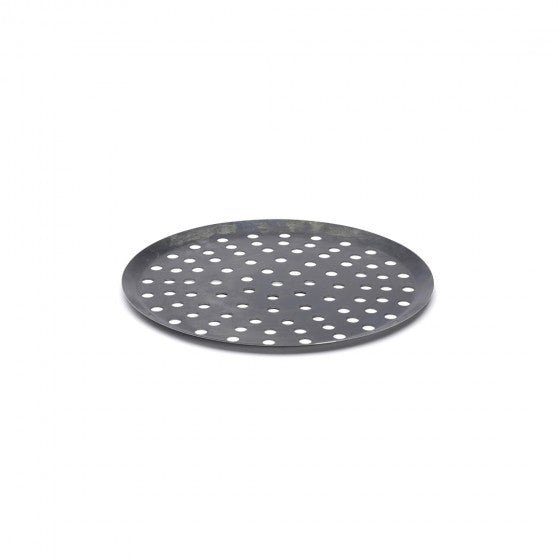 De Buyer Blue Steel 28cm Perforated Pizza Tray - Simmer and Slice