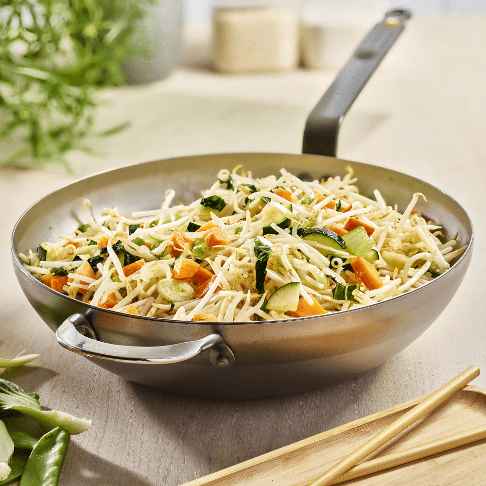 De Buyer Mineral B 32cm Wok - Simmer and Slice