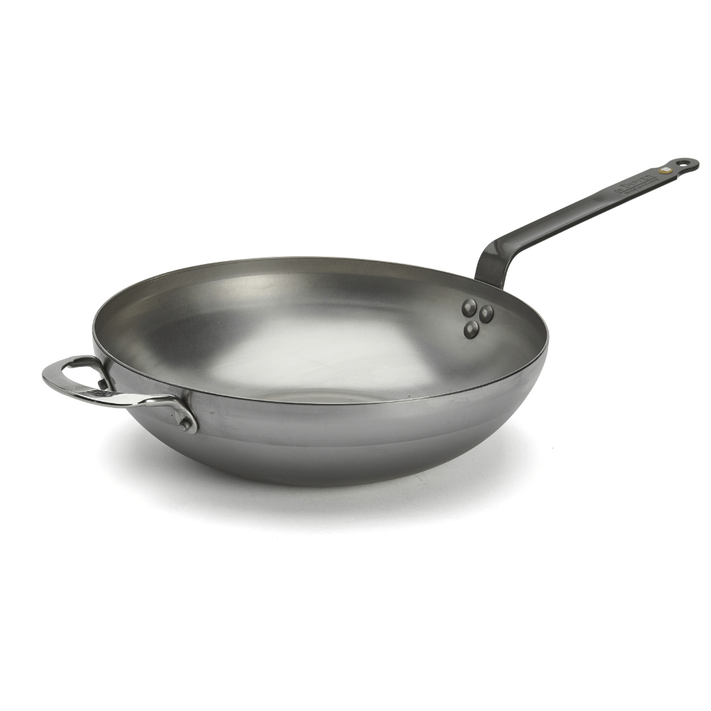 De Buyer Mineral B 32cm Wok - Simmer and Slice