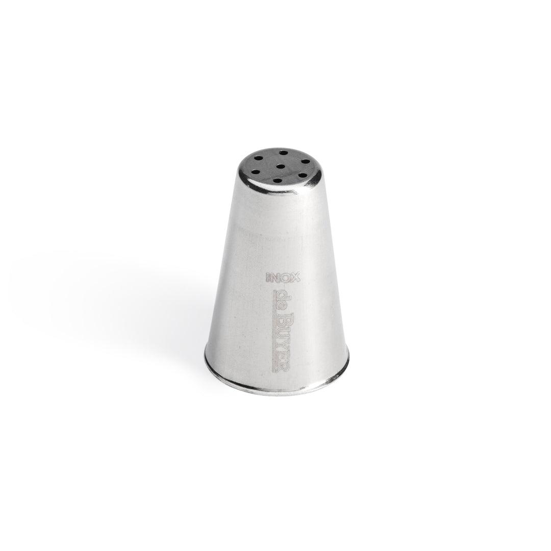 De Buyer Stainless Steel 1.3mm Bird Nest Nozzle - 7 Holes - Simmer and Slice