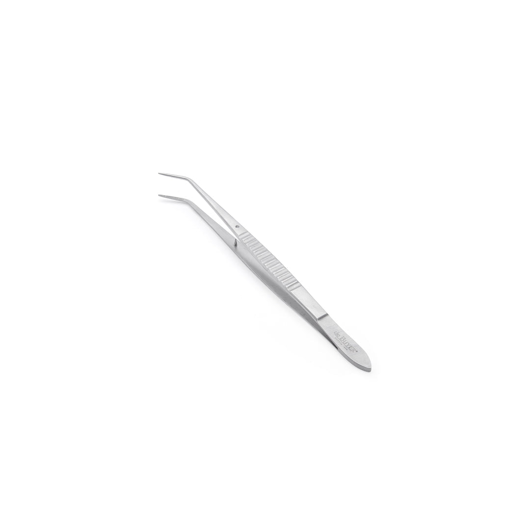 De Buyer Stainless Steel 16cm Curved End Tweezer - Simmer and Slice