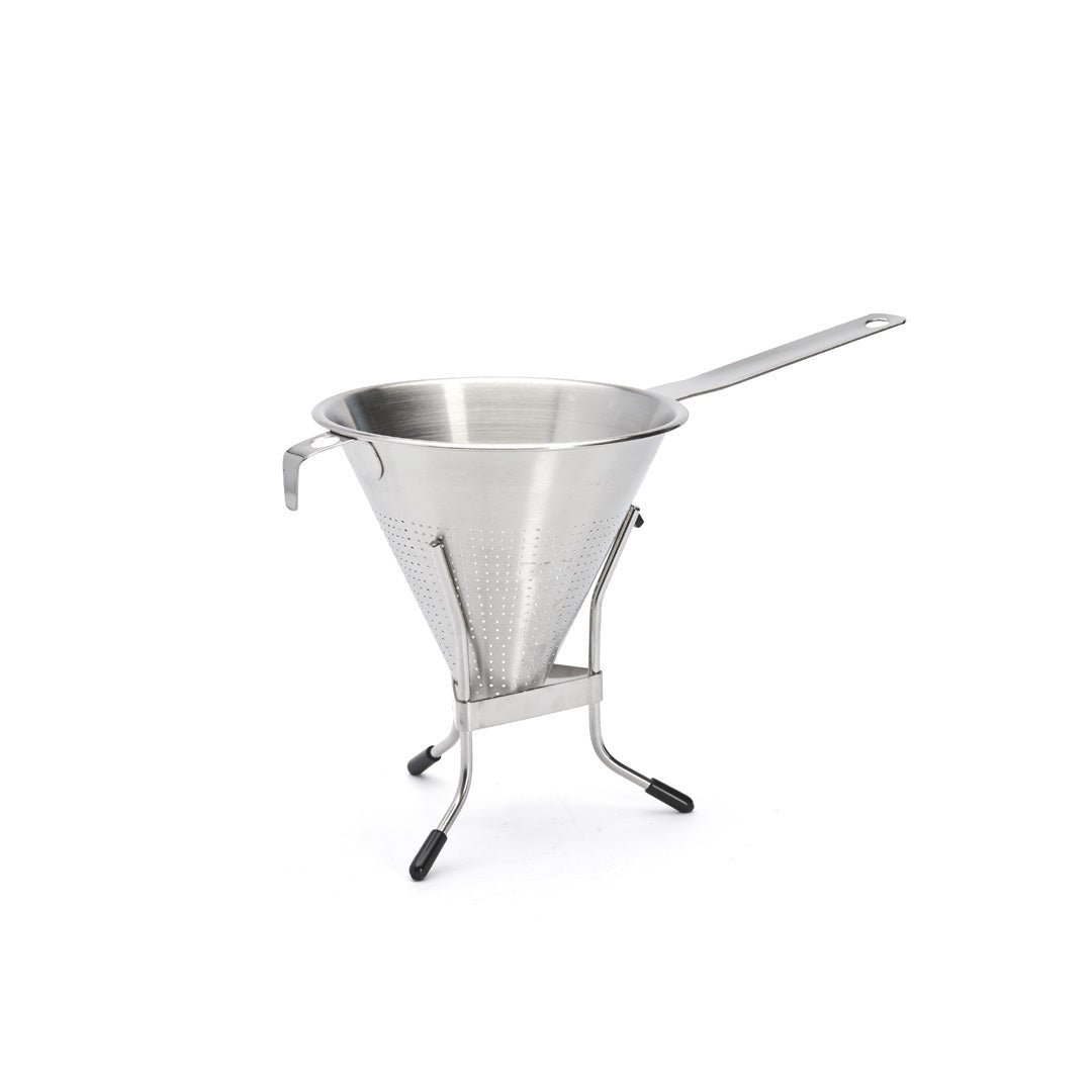 De Buyer Stainless Steel Chinese Strainer - 20cm - Simmer and Slice