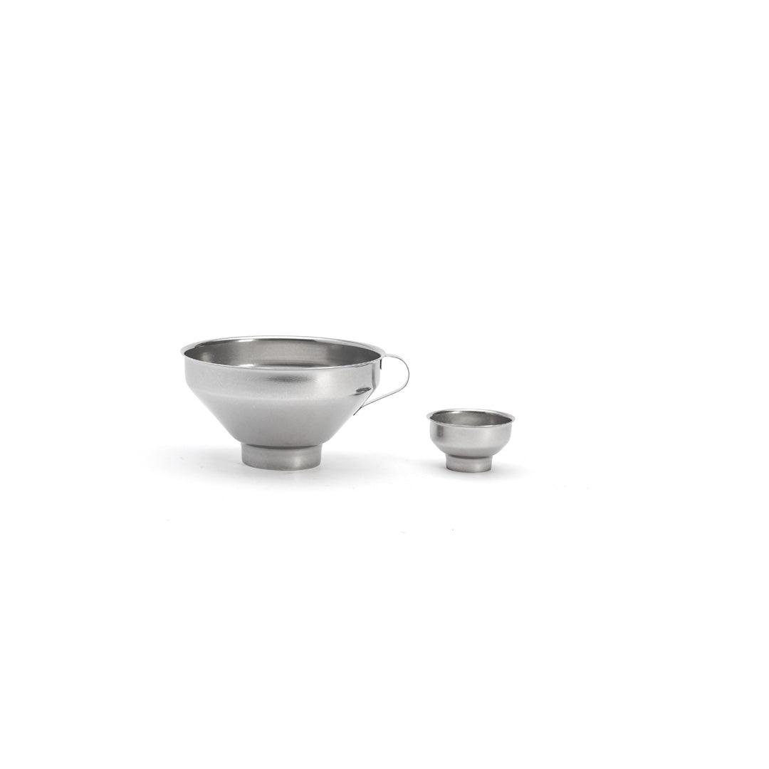 De Buyer Stainless Steel Double Funnel (3.5cm & 6cm) - Simmer and Slice