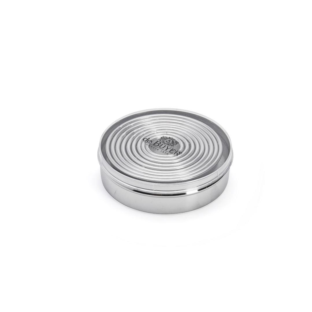 De Buyer Stainless Steel Plain Cutters - Box of 9 (3cm - 11cm) - Simmer and Slice