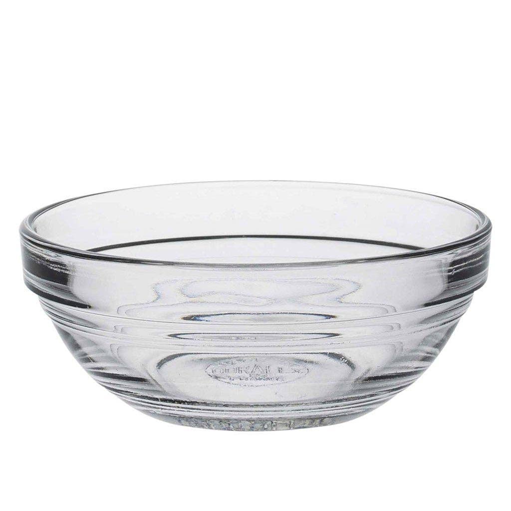 Duralex Lys Clear Stacking Glass Food Bowl - 90mm - Simmer and Slice