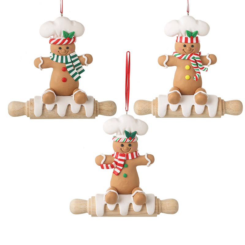 Gingerbread on a Rolling Pin