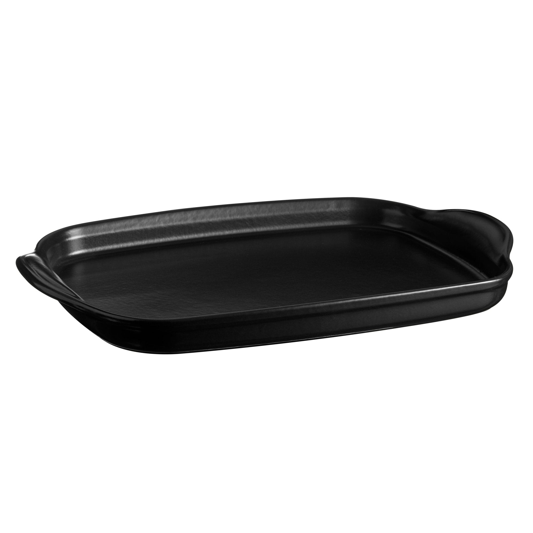 Emile Henry Limited Edition BBQ Grill Dish - Black Truffle - Simmer and Slice