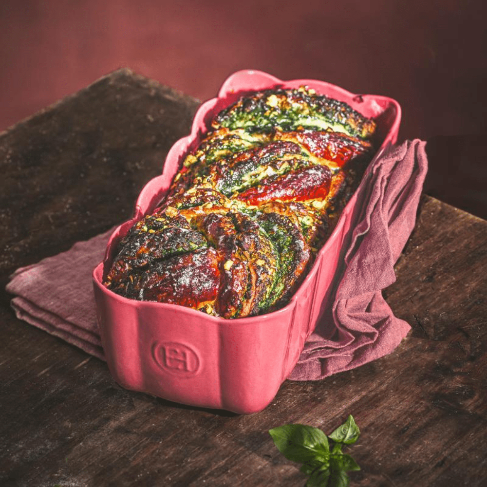 Emile Henry Madeleine Loaf Dish - Candy - Simmer and Slice