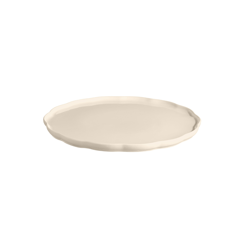 Emile Henry Madeleine Round Serving Plate - Clay - Simmer and Slice