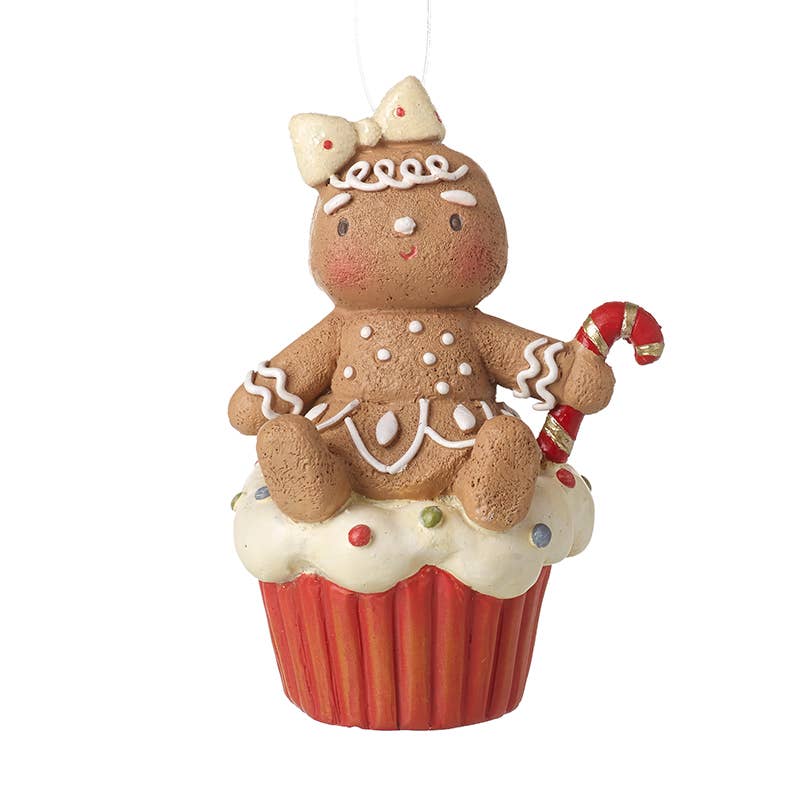 Gingerbread Cupcake - Simmer and Slice