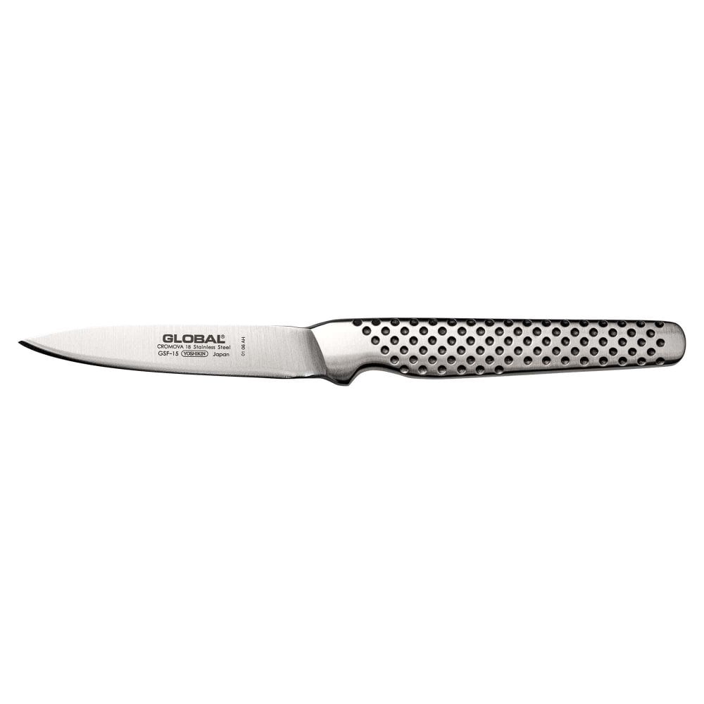 Global GSF-15 8cm Spearpoint Peeling Knife